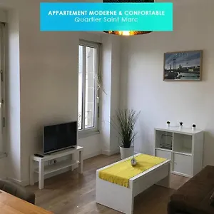 Gweladenn - Apprt Moderne Et Lumineux- Saint-marc Appartement Brest
